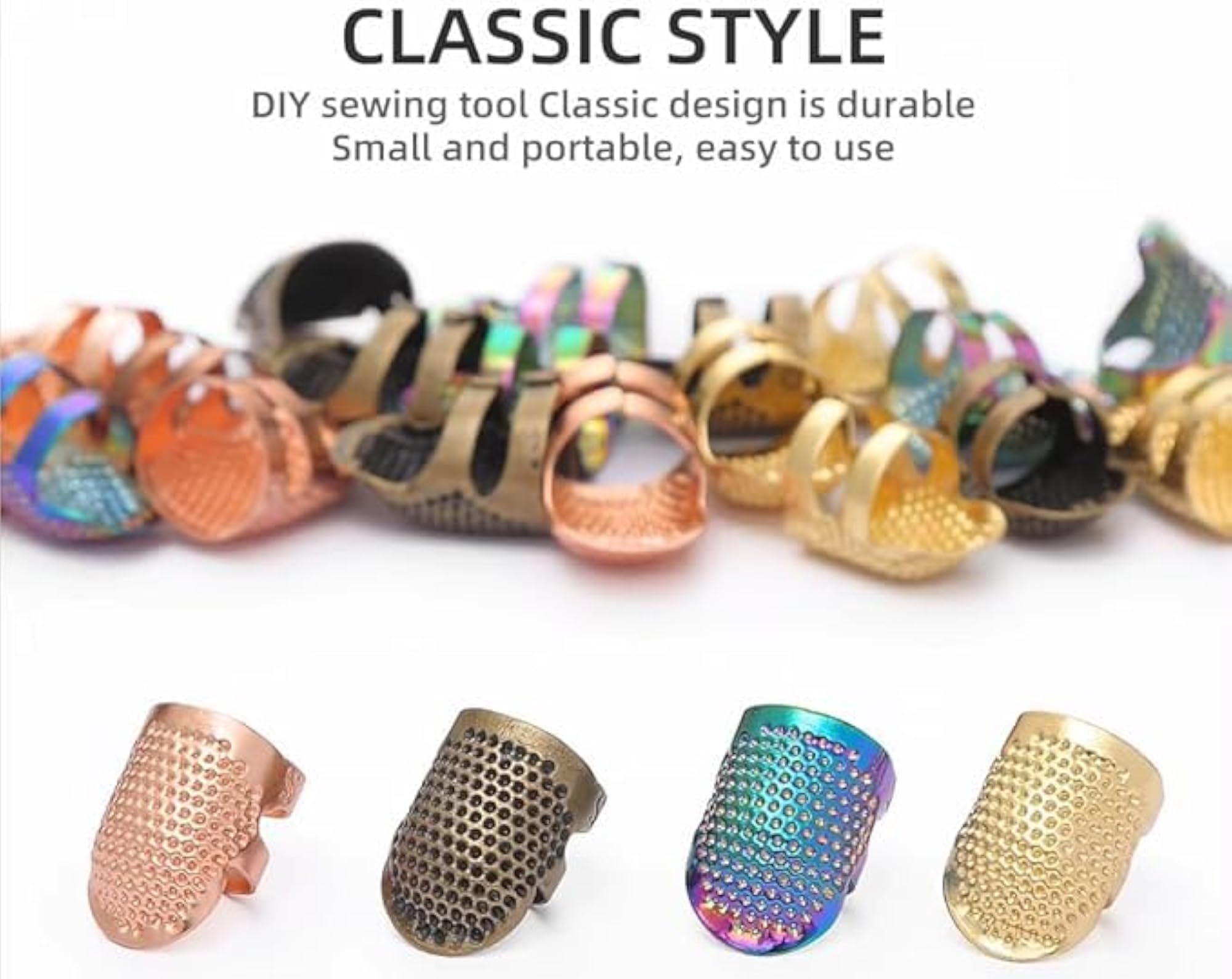 MR. DIY Crafts Metal Sewing Thimble Finger Protectors